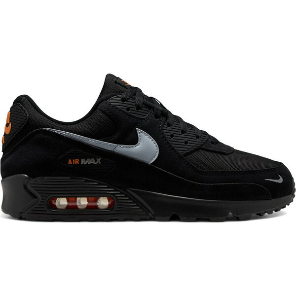 Nike ナイキ メンズ スニーカー 【Nike Air Max 90 Black Metallic Cool Grey Orange】 サイズ US_M_13 Black/Metallic Cool Grey/Total Orange