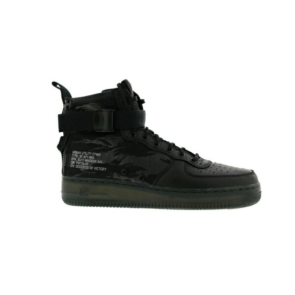 Nike ナイキ メンズ スニーカー 【Nike SF Air Force 1 Mid Black Cargo Khaki】 サイズ US_11(29.0cm) Black/Black-Cargo Khaki