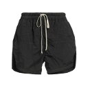 リックオウエンス メンズ カジュアルパンツ ボトムス Shorts & Bermuda Shorts Black