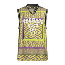 【送料無料】 ヴェルサーチ メンズ タンクトップ アンダーウェア Tank tops Green