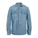 【送料無料】 マニュエル リッツ メンズ シャツ トップス Denim shirts Blue(4)