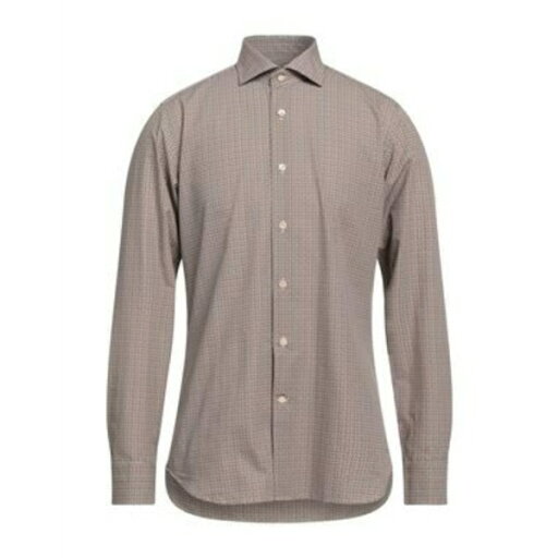 【送料無料】 グリエルミノッティ メンズ シャツ トップス Shirts Brown 【送料無料】 グリエルミノッティ メンズ シャツ トップス Shirts Brown