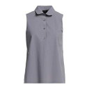 【送料無料】 アールアールディ レディース ポロシャツ トップス Polo shirts Grey