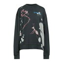 【送料無料】 ディースクエアード レディース パーカー・スウェットシャツ アウター Sweatshirts Black