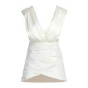 【送料無料】 ジル・サンダー レディース Tシャツ トップス Tops White