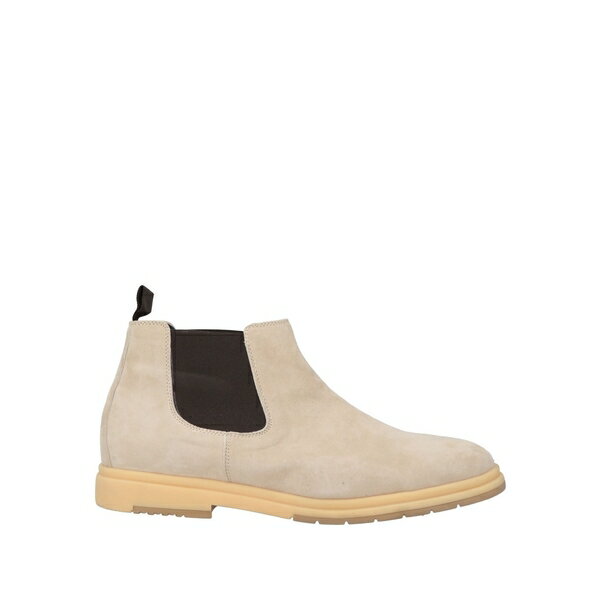 【送料無料】 フェデーリ メンズ ブーツ シューズ Ankle boots Beige(4)