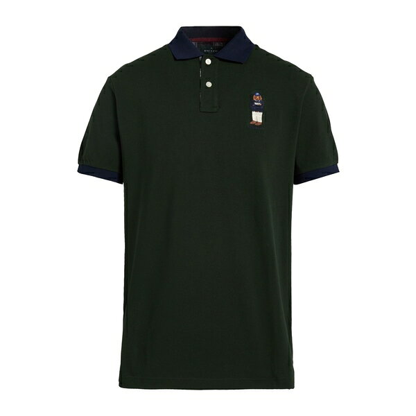 【送料無料】 ハケット メンズ Tシャツ トップス Polo shirts Green