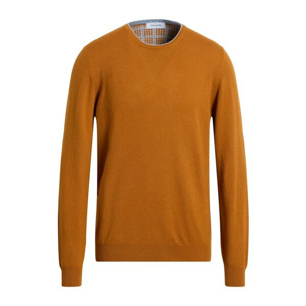 【送料無料】 グランサッソ メンズ ニット&セーター アウター Sweaters Beige