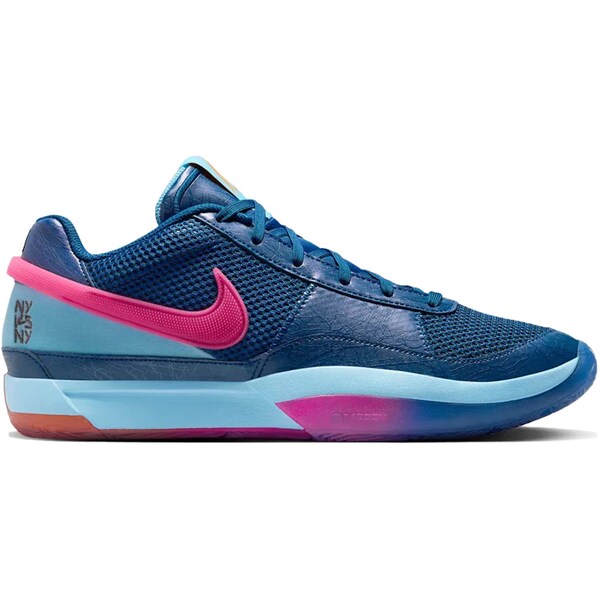 Nike ナイキ メンズ スニーカー 【Nike Ja 1 NY vs. NY】 サイズ US_10.5(28.5cm) Court Blue/Hyper Pink/Aquarius Blue/Black/Bright Mandarin