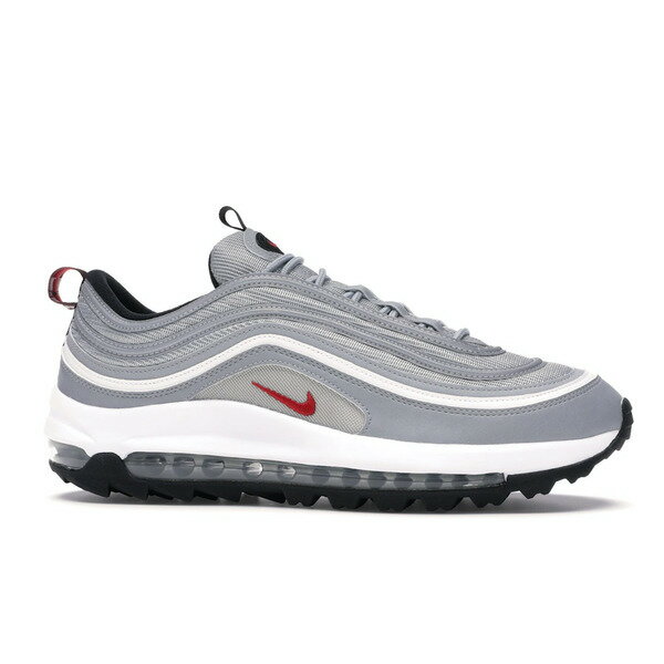Nike ナイキ メンズ スニーカー 【Nike Air Max 97 Golf Silver Bullet】 サイズ US_11(29.0cm) Metallic Silver/Varsity Red-White-Black