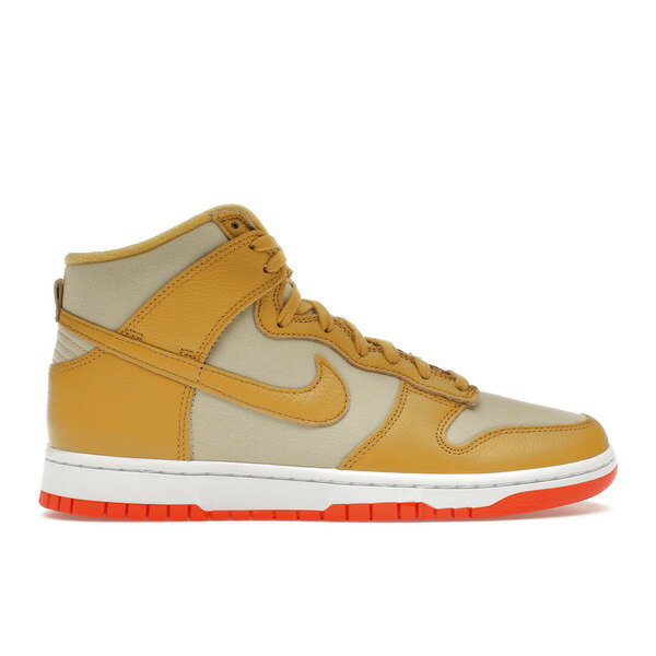 Nike ナイキ メンズ スニーカー 【Nike Dunk High Wheat Gold Safety Orange】 サイズ US_11.5(29.5cm) Team Gold/Wheat Gold/Team Gold/Safety Orange/White
