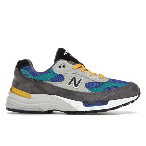 New Balance ニューバランス メンズ スニーカー 【New Balance 992 Colorblock】 サイズ US_M_4 Tan/Teal-Grey New Balance ニューバランス メンズ スニーカー 【New Balance 992 Colorblock】 サイズ US_M_4 Tan/Teal-Grey