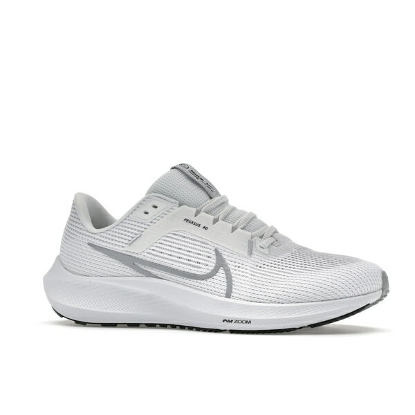 Nike ナイキ メンズ スニーカー 【Nike Air Zoom Pegasus 40 White Black Photon Dust】 サイズ US_7.5(25.5cm) White/Black/Photon Dust/Wolf Grey