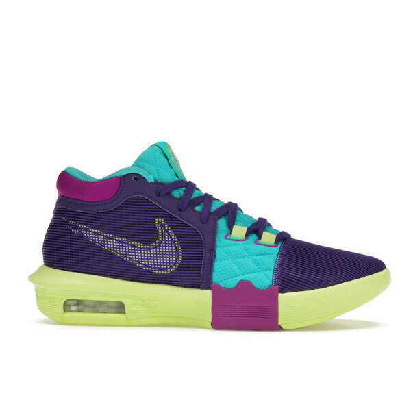 Nike ナイキ メンズ スニーカー 【Nike LeBron Witness 8 Field Purple Dusty Cactus】 サイズ US_10(28.0cm) Field Purple/Dusty Cactus/Light Lemon Twist/White