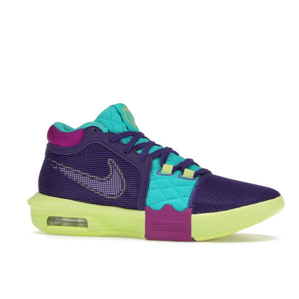 Nike ナイキ メンズ スニーカー 【Nike LeBron Witness 8 Field Purple Dusty Cactus】 サイズ US_10(28.0cm) Field Purple/Dusty Cactus/Light Lemon Twist/White