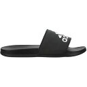 adidas アディダス メンズ スニーカー 【adidas Adilette Shower Slides Black White】 サイズ US_5(23.0cm) Core Black/Cloud White/Core Black(4)
