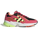 adidas アディダス メンズ スニーカー 【adidas Yung-96 Chasm Pink Hi-Res Yellow】 サイズ US_8.5(26.5cm) Core Black/Hi-Res Yellow/Energy Pink(4)