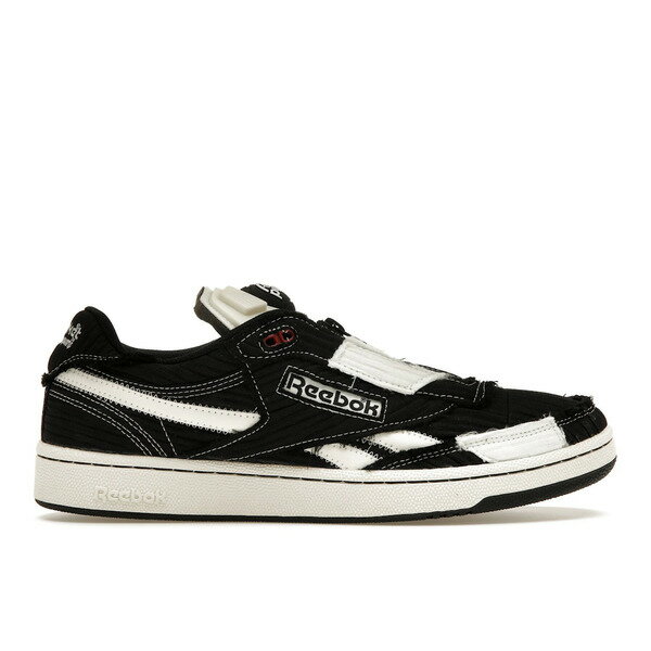 Reebok リーボック メンズ スニーカー 【Reebok Club C 85 Pump Market Black】 サイズ US_8(26.0cm) Core Black/Chalk/Flash Red