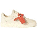 OFF-WHITE オフホワイト レディース スニーカー 【OFF-WHITE Vulcanized Low】 サイズ EU_36(22.5cm) Calf Leather Beige (Women's)