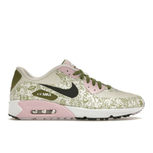 Nike ナイキ メンズ スニーカー 【Nike Air Max 90 Golf NRG Steven Harrington Space】 サイズ US_M_15 Sail/Pink Foam/Asparagus/Newsprint