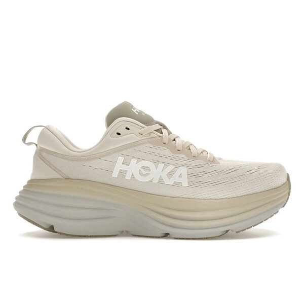 Hoka One One ホカオネオネ メンズ スニーカー 【Hoka One One Bondi 8 Oat Milk Barley】 サイズ US_7.5(25.5cm) Oat Milk/Barley