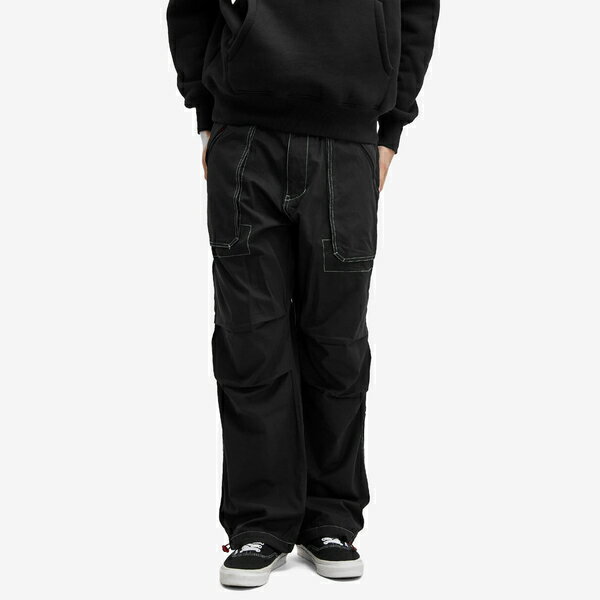 プレジャーズ メンズ カジュアルパンツ ボトムス Pleasures Public Utility Pants Black