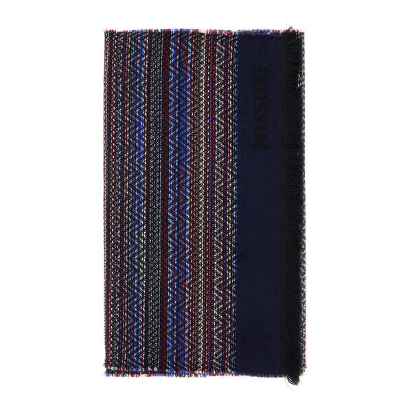 ミッソーニ メンズ マフラー・ストール・スカーフ アクセサリー Multicolor Rectangular Scarf With Zi..
