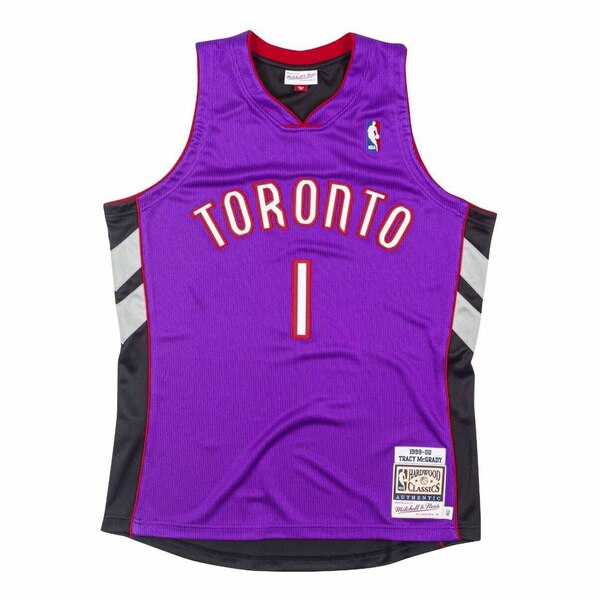 Mitchell & Ness ミッチェル&ネス メンズ スニーカー 【Mitchell & Ness x NBA Toronto Raptors 1999-2000 Jerseys 'Tracy McGrady 1' AJY4GS18453-TRAPURP99TMC】 サイズ US_M_M