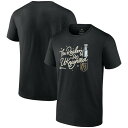 ファナティクス メンズ Tシャツ トップス Vegas Golden Knights Fanatics Branded 2023 Stanley Cup Champions Celebration TShirt Black