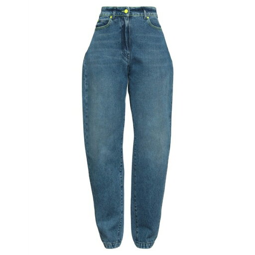 【送料無料】 エムエスジイエム レディース デニムパンツ ボトムス Jeans Blue 【送料無料】 エムエスジイエム レディース デニムパンツ ボトムス Jeans Blue
