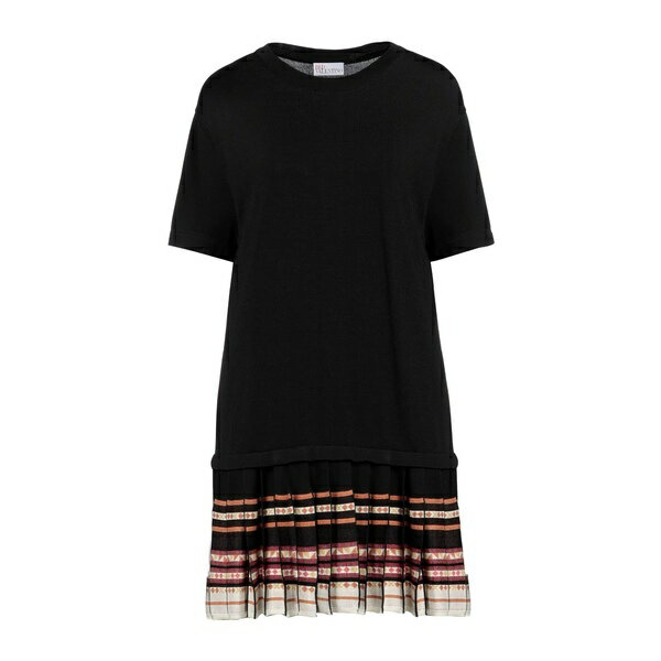 【送料無料】 ヴァレンティノ レディース ワンピース トップス Mini dresses Black