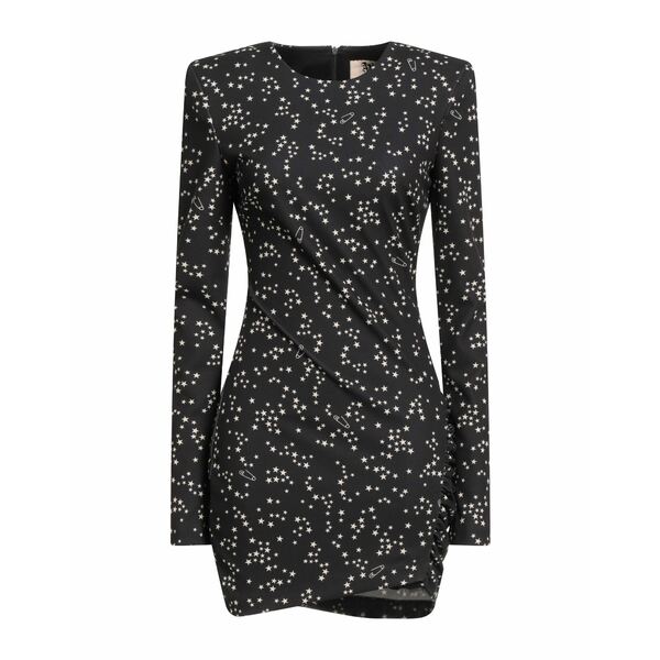 【送料無料】 アニエバイ レディース ワンピース トップス Mini dresses Black