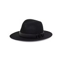 ヴァレンティノ ガラヴァーニ レディース 帽子 アクセサリー VLogo Wool Fedora nero