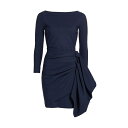 チアラ・ボニ・プティ・ローブ レディース ワンピース トップス Hypnos Boatneck Cocktail Dress blue notte