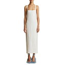 カイト レディース ワンピース トップス Fabia Crisscross-Back Midi-Dress cream