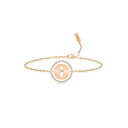 メッシカ レディース ブレスレット・バングル・アンクレット アクセサリー Lucky Move PM 18K Rose Gold & Diamond Bracelet rose gold