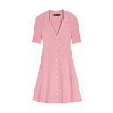 マージュ レディース ワンピース トップス Sparkly Ribbed Knit Dress light pink