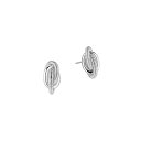 ジュディス リプカ レディース ピアス&イヤリング アクセサリー Eternity Sterling Silver Interlocking Knot Stud Earrings silver