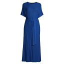 ミソーク レディース ワンピース トップス Rib-Knit Belted Maxi Dress lyons blue