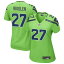 ʥ ǥ ˥ե ȥåץ Seattle Seahawks Nike Women's Alternate Custom Game Jersey Neon Green