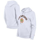 【送料無料】 ニューエラ レディース パーカー・スウェットシャツ アウター San Antonio Spurs New Era Women's 2023/24 City Edition Pullover Hoodie White