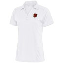 アンティグア レディース ポロシャツ トップス Cleveland Browns Antigua Women's Tribute Polo White