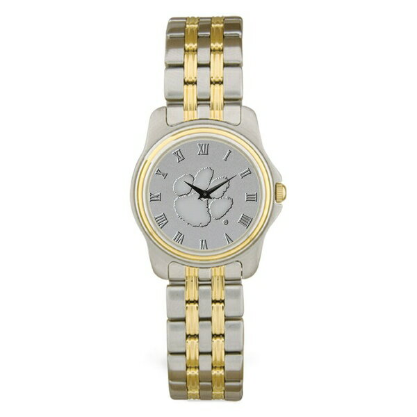 ジャーディン レディース 腕時計 アクセサリー Clemson Tigers Women's TwoTone Wristwatch Silver/Gold