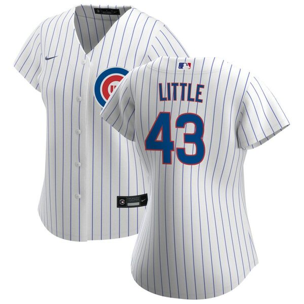 iCL fB[X jtH[ gbvX Chicago Cubs Nike Women's Home Replica Custom Jersey White
