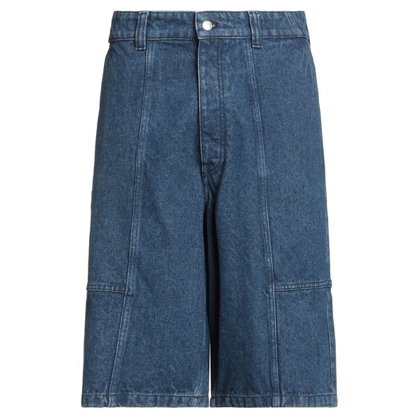 【送料無料】 メゾン キツネ メンズ デニムパンツ ボトムス Denim shorts Blue