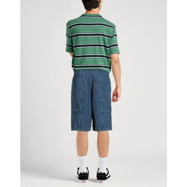 【送料無料】 メゾン キツネ メンズ デニムパンツ ボトムス Denim shorts Blue