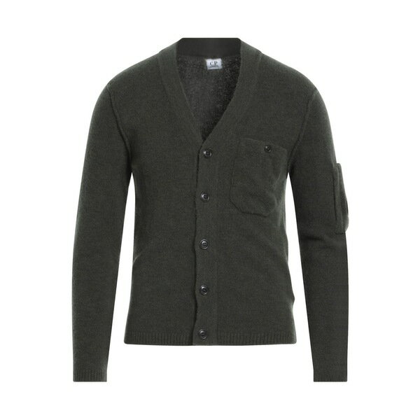 【送料無料】 シーピーカンパニー メンズ カーディガン アウター Cardigans Green