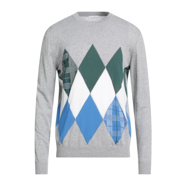 【送料無料】 バランタイン メンズ ニット&セーター アウター Sweaters Grey