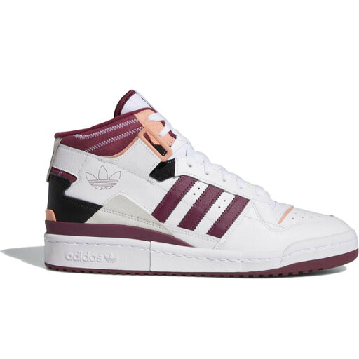 adidas アディダス メンズ スニーカー 【adidas Forum Exhibit High White Crimson Blush】 サイズ US_6(24.0cm) Cloud White/Victory Crimson/Ambient Blush adidas アディダス メンズ スニーカー 【adidas Forum Exhibit High White Crimson Blush】 サイズ US_6(24.0cm) Cloud White/Victory Crimson/Ambient Blush