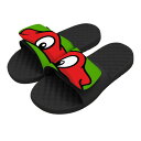 ACXCh Y T  V[Y Raphael Teenage Mutant Ninja Turtles ISlide Slide Sandals Black